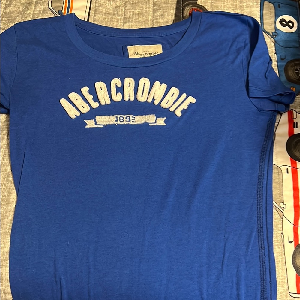 Abercrombie Blue Graphic Tee
